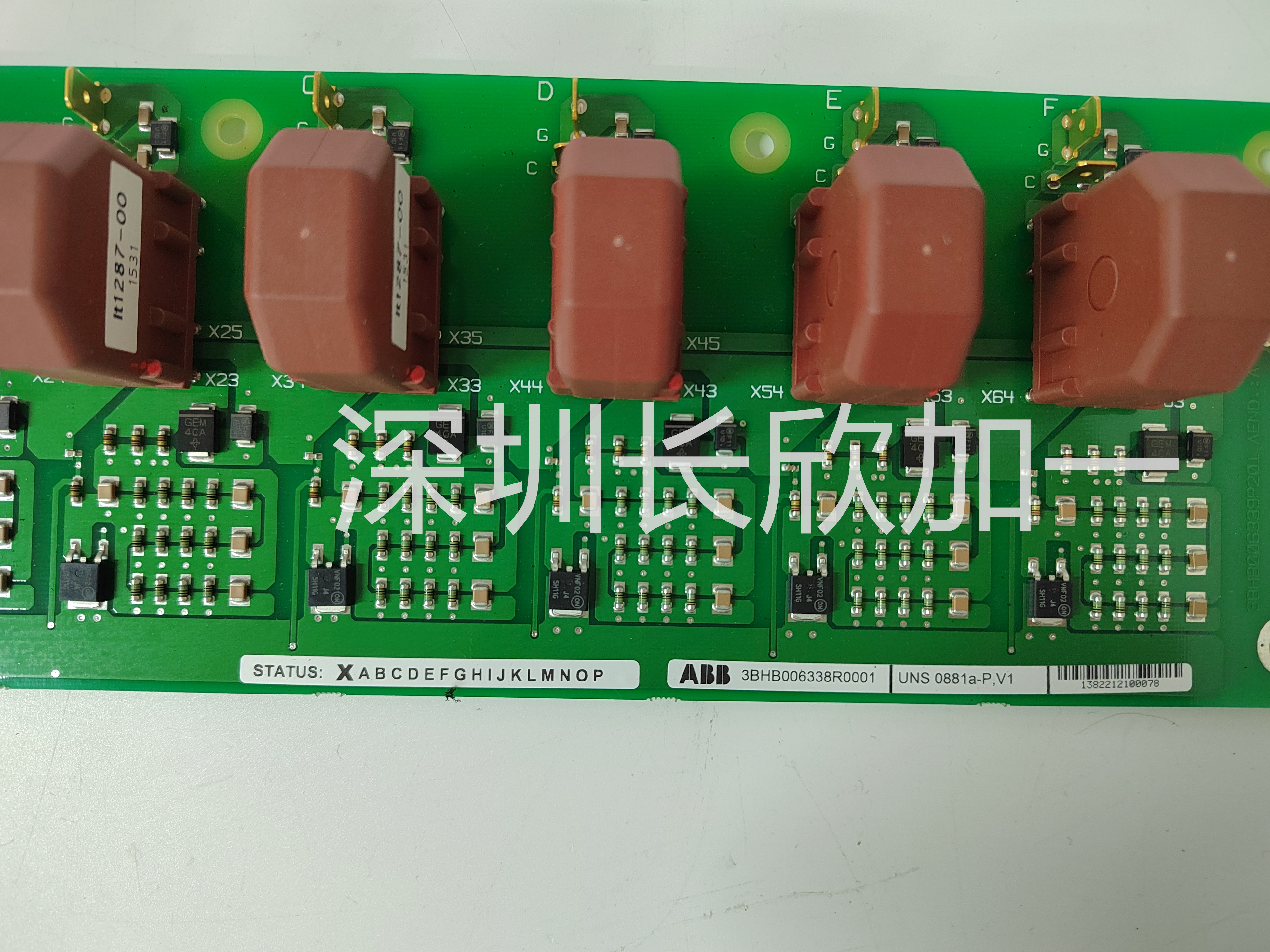 ABB  UNS0890A01 3BHE018297R0001  單元控制板